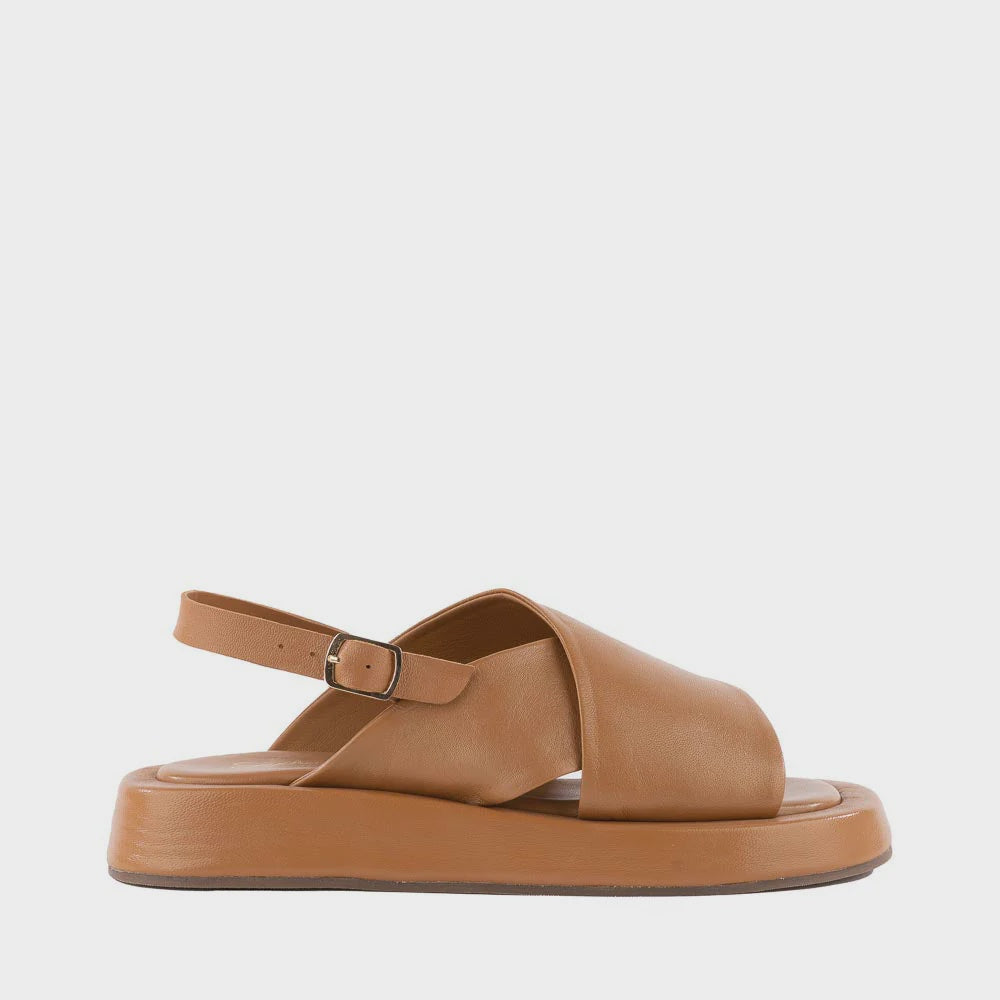 Just For Fun Leather Sandal