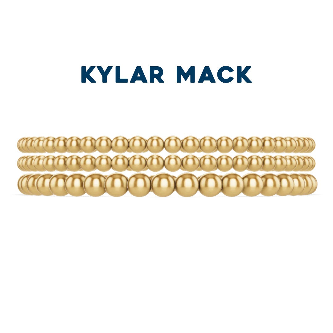 14K Gold Filled Ball Bracelet