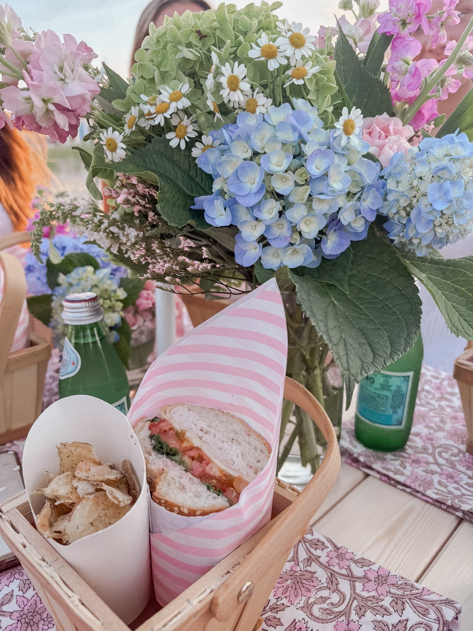 Waterlily’s Dreamy Sunset Beach Picnic