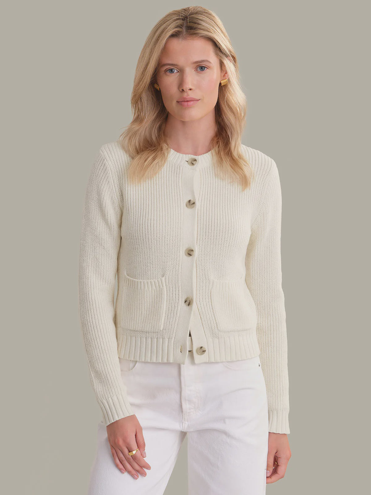 Palmer Crew Neck Cardigan