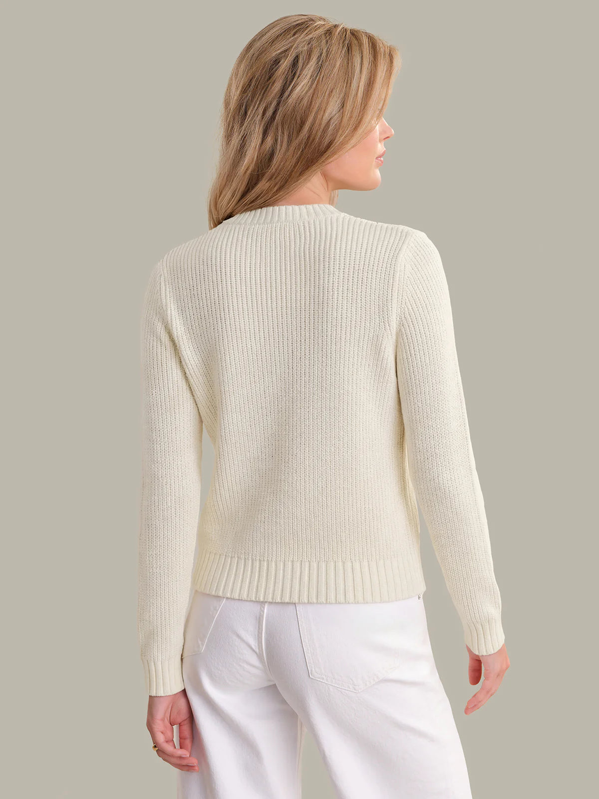 Palmer Crew Neck Cardigan