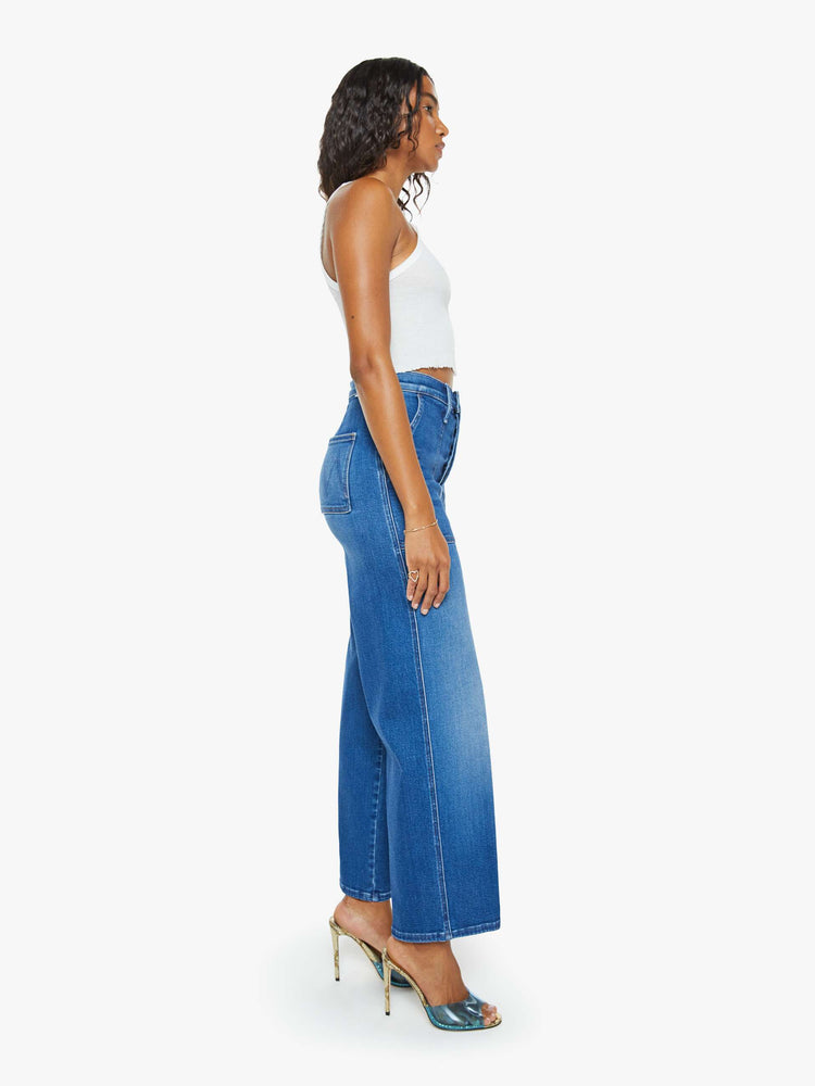 Mother Denim The Stitch Up Maven Hover in Nip It