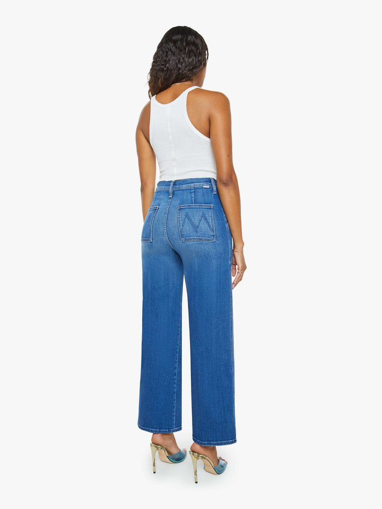 Mother Denim The Stitch Up Maven Hover in Nip It