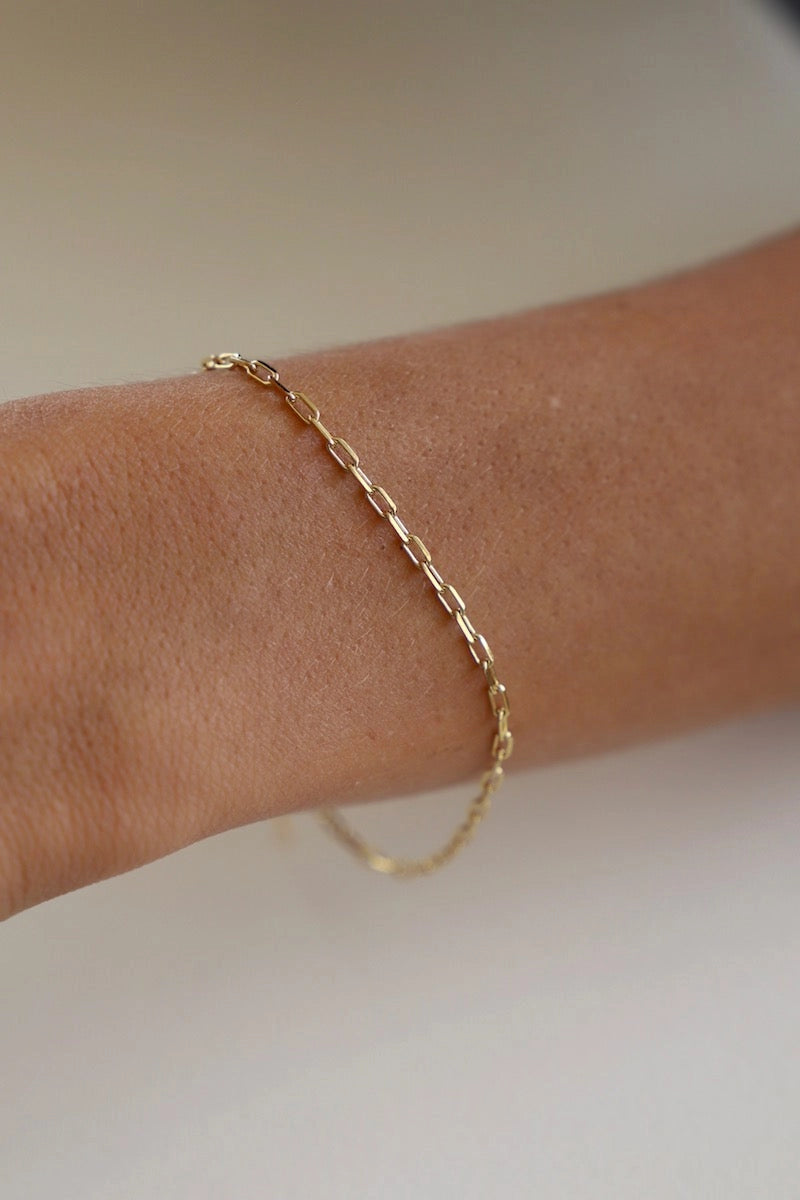 Mini Paperclip Bracelet