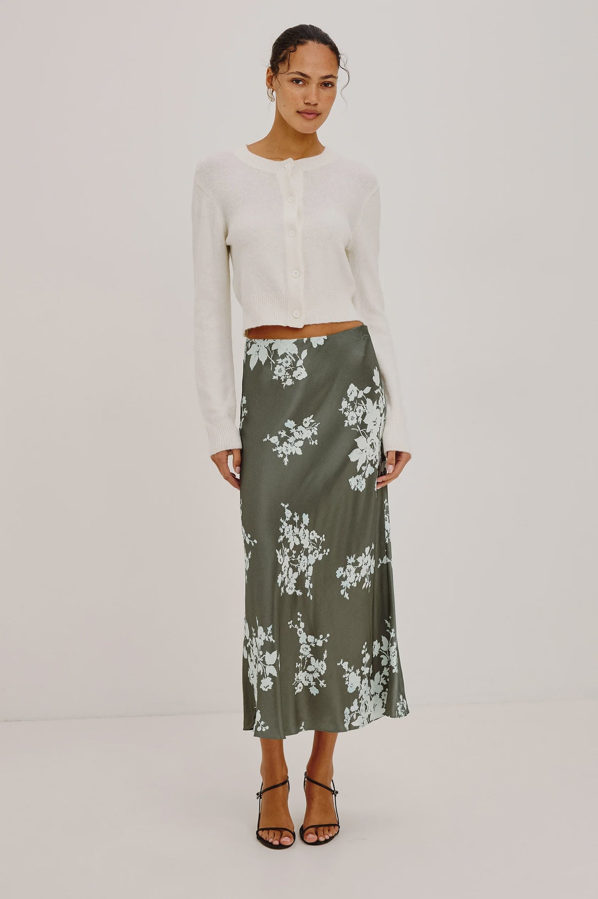 Anya Skirt in Lace Floral