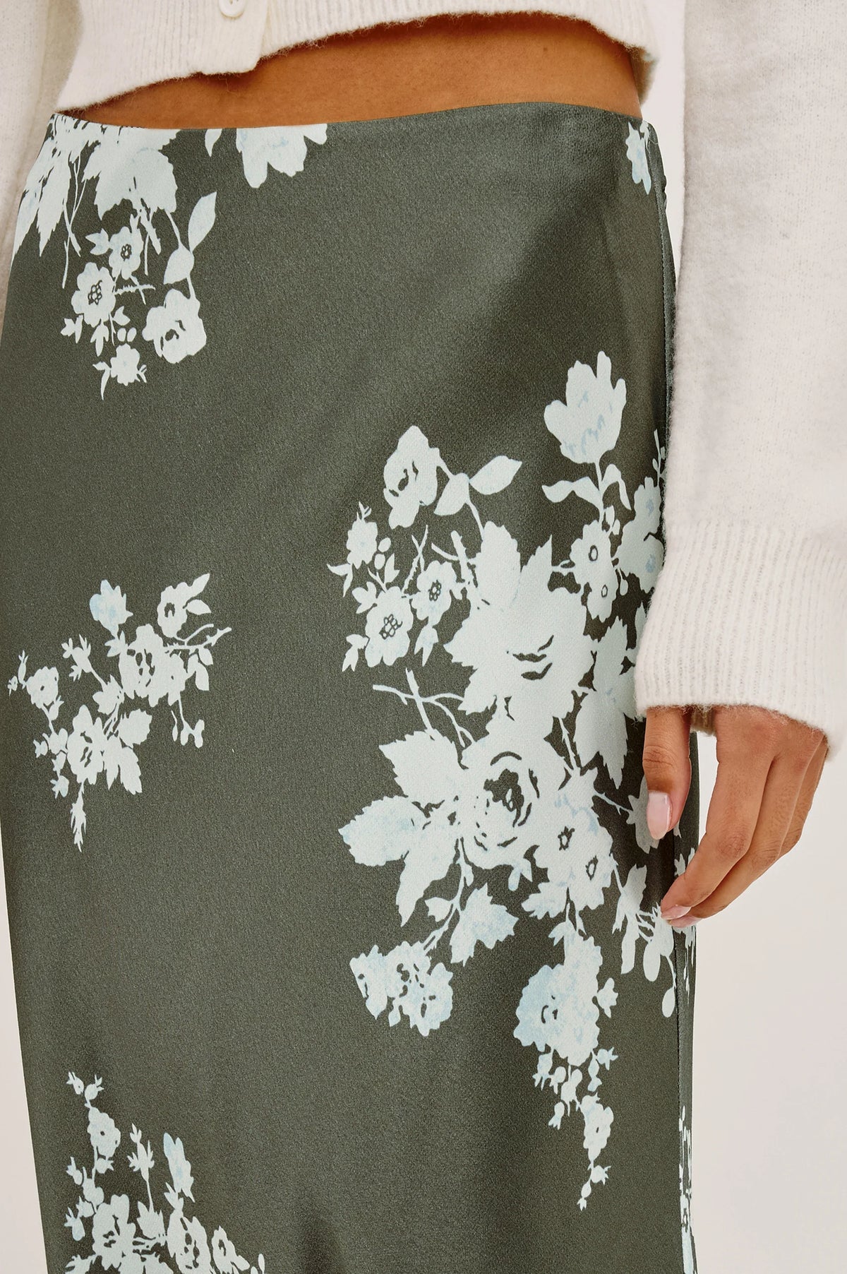 Anya Skirt in Lace Floral