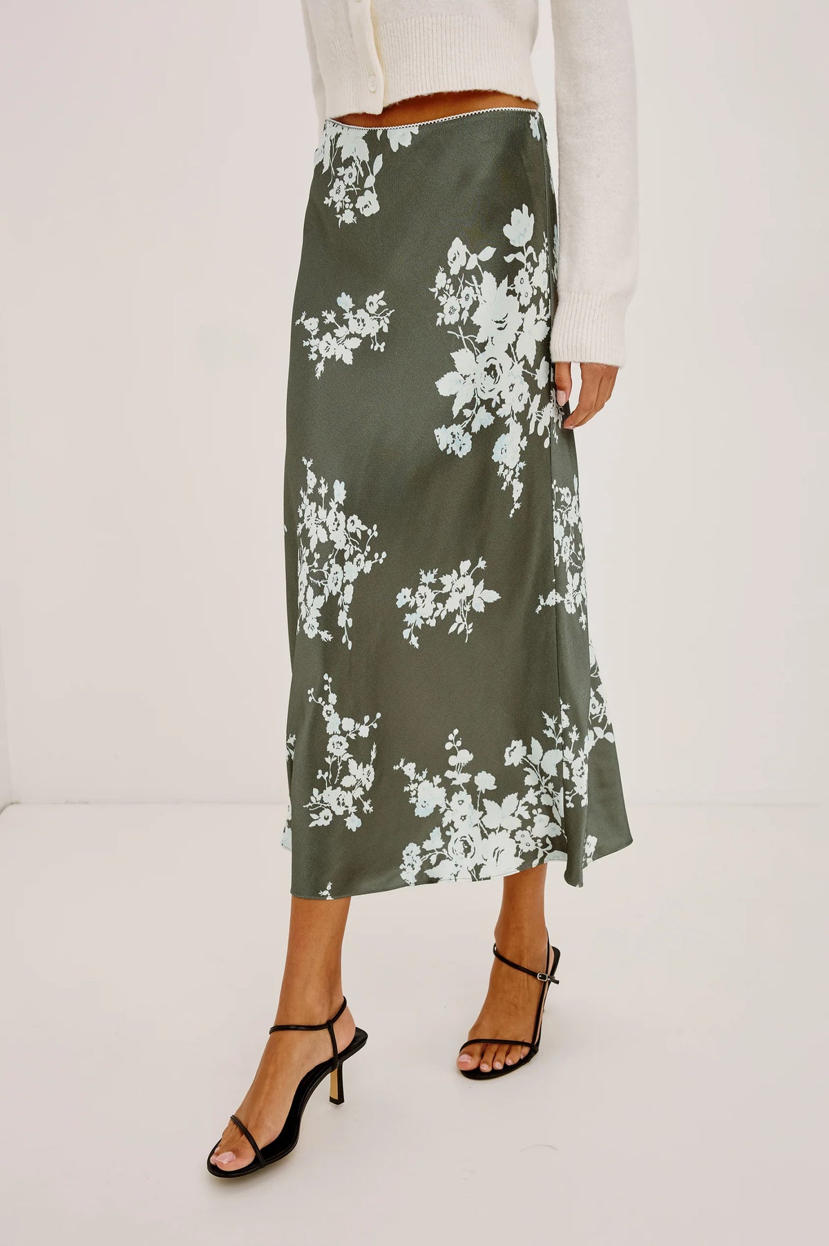 Anya Skirt in Lace Floral