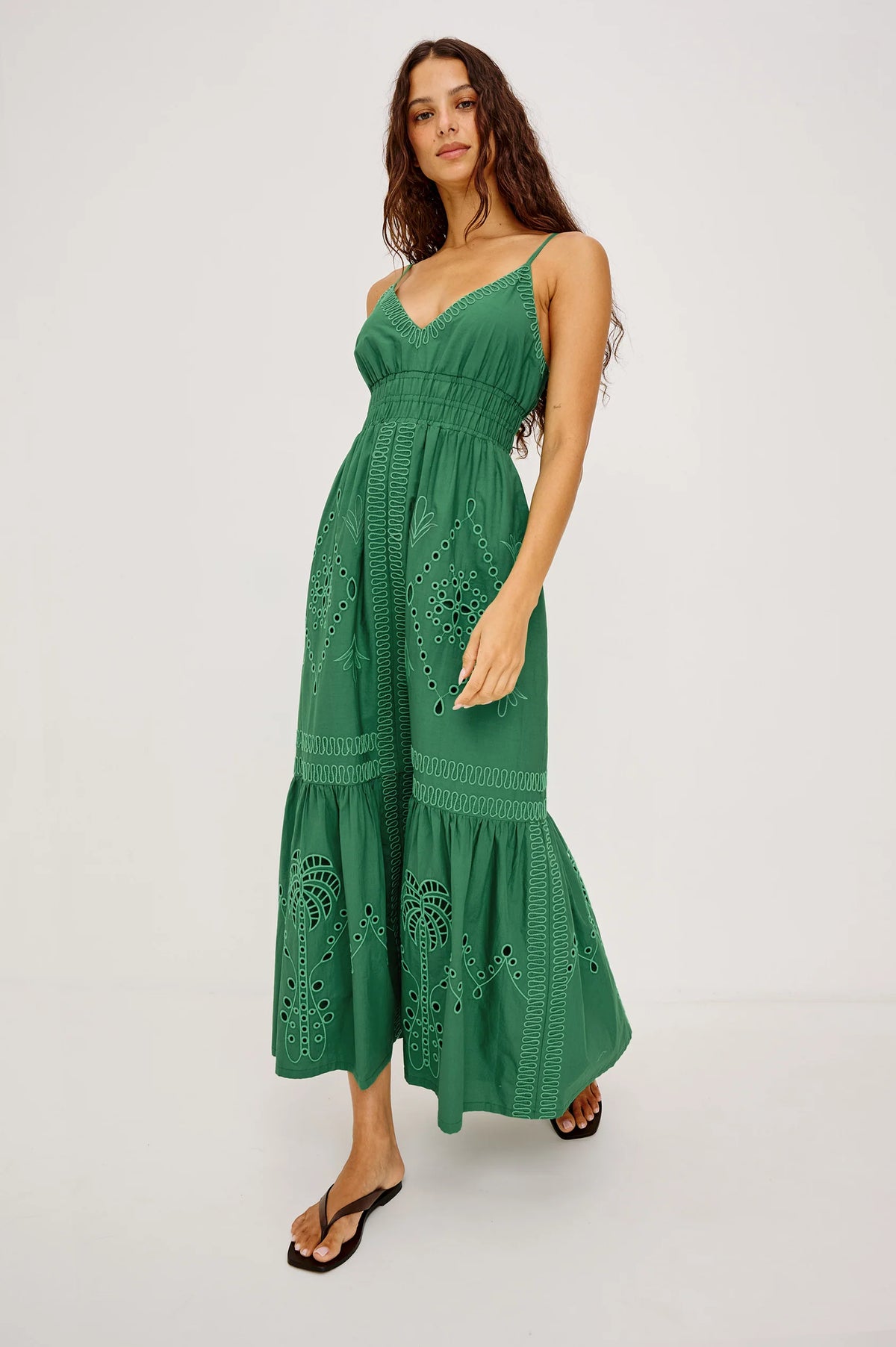 Blair Dress in Clover