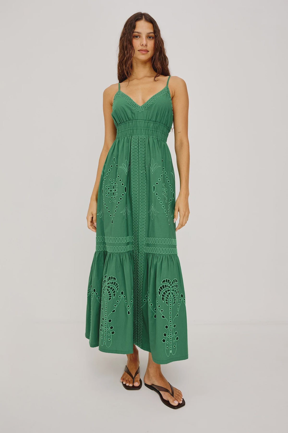 Blair Dress in Clover
