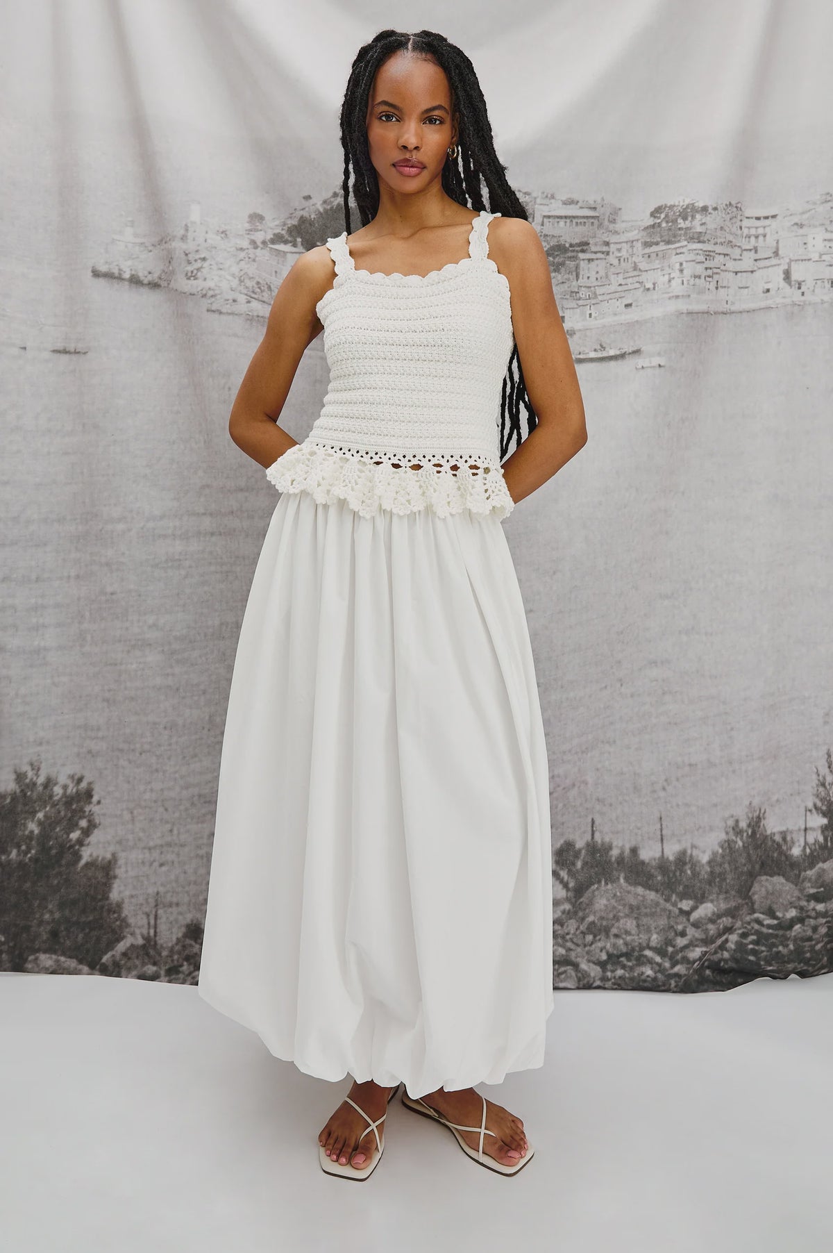 Cala Skirt in White