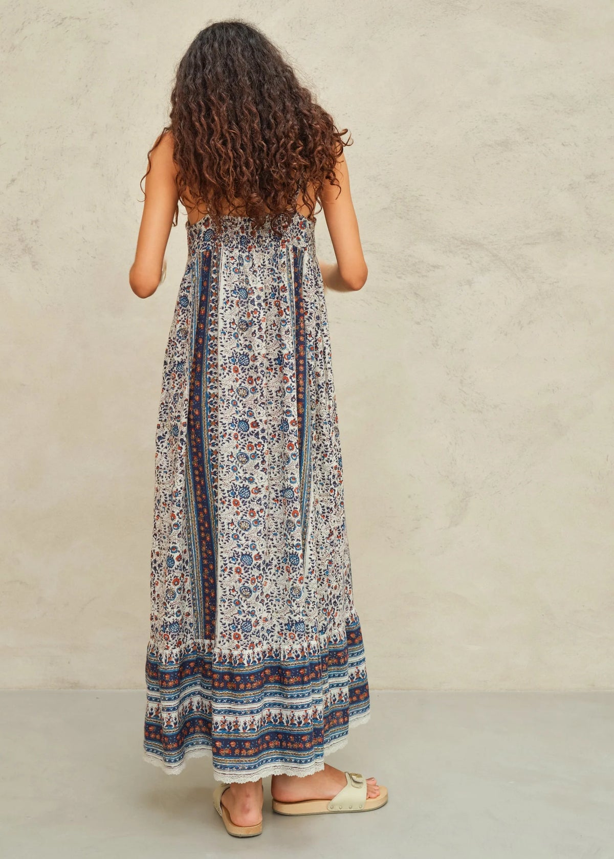 Cass Print Maxi Dress from Mabe