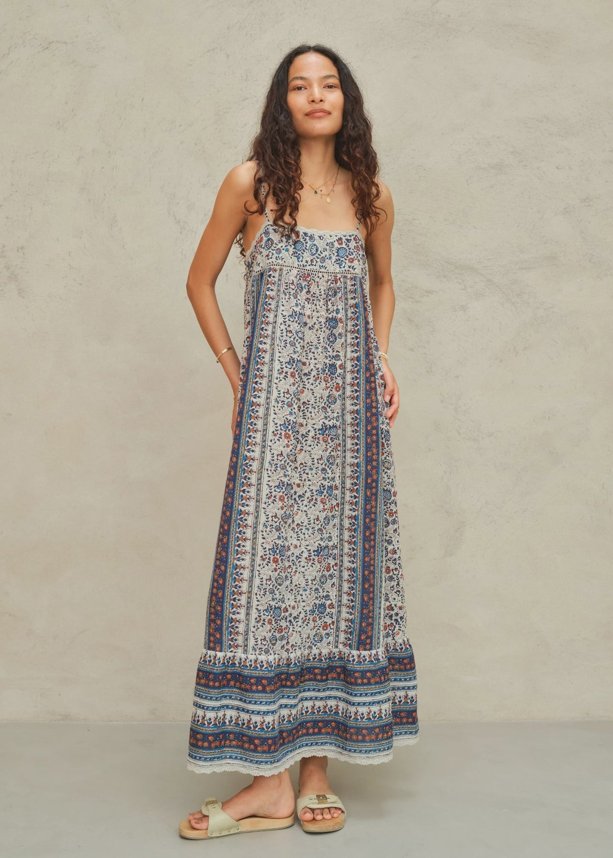 Cass Print Maxi Dress from Mabe