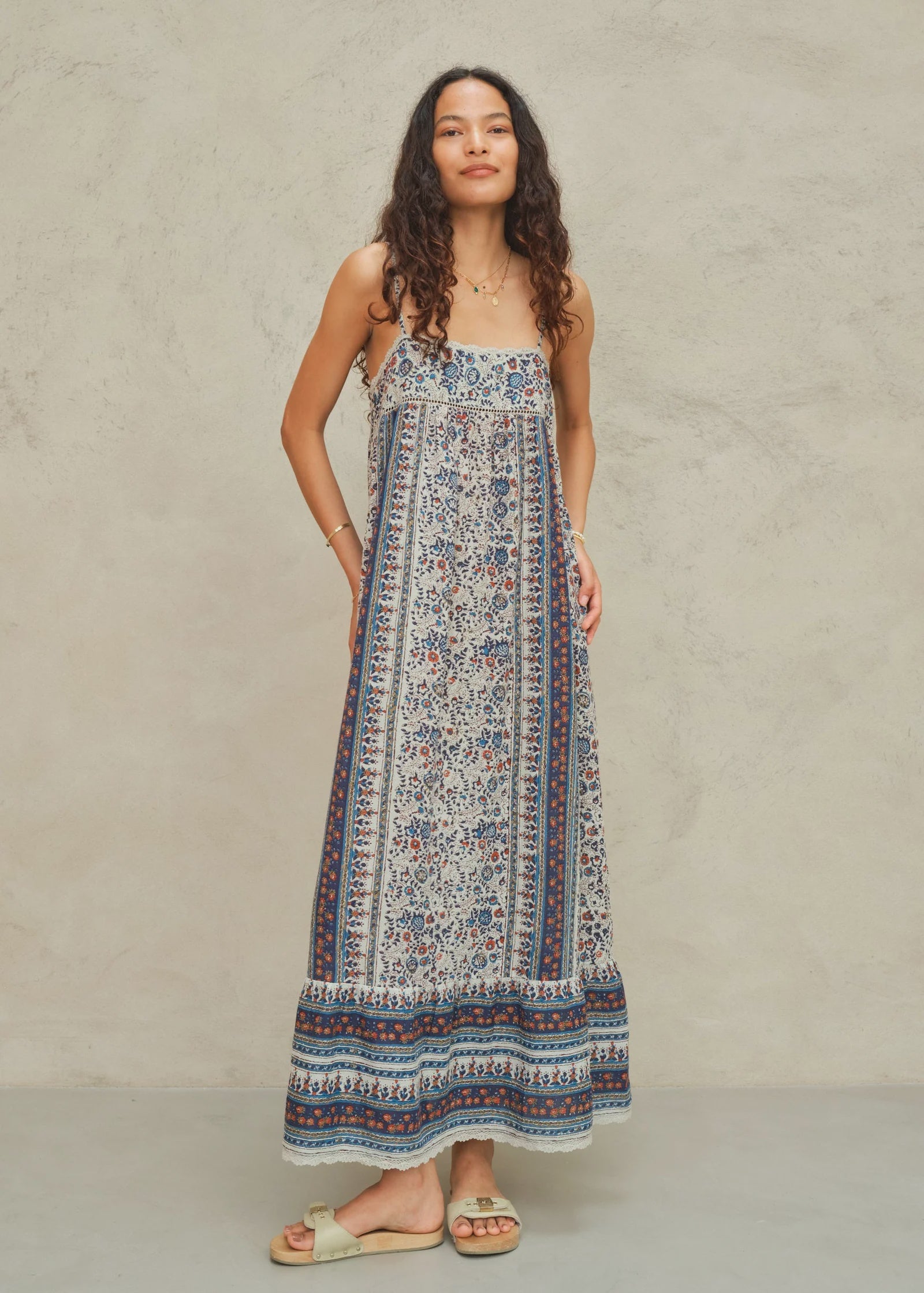 Cass Print Maxi Dress from Mabe