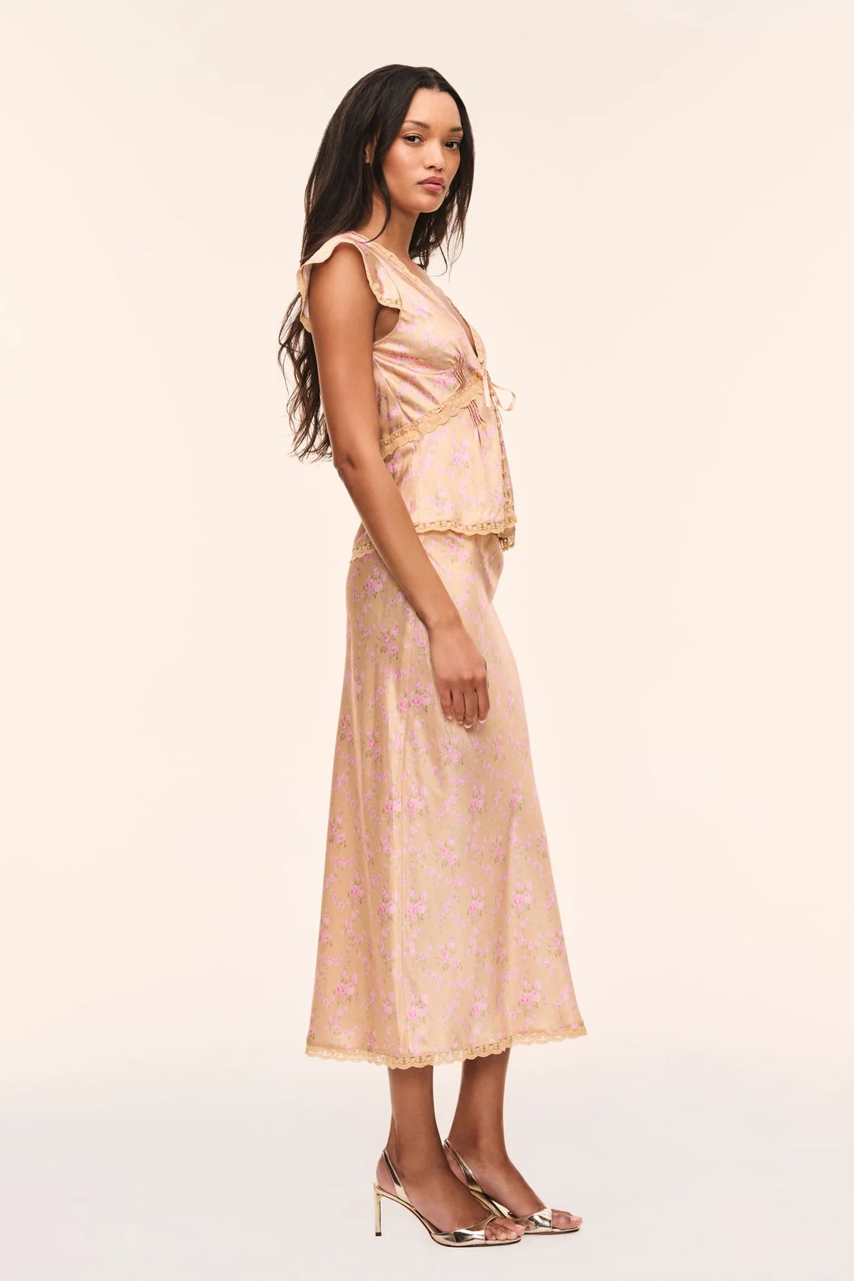 Castle Skirt in Duchess Gold