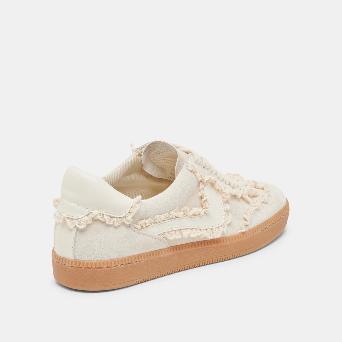 Notice Lace Sneaker in Ivory