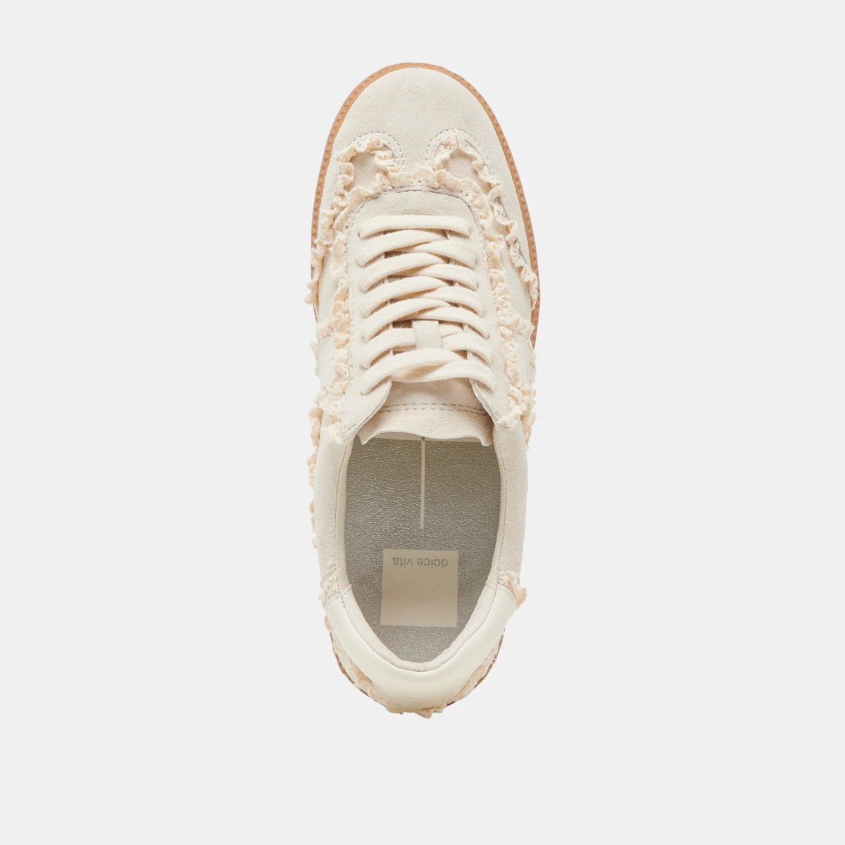 Notice Lace Sneaker in Ivory