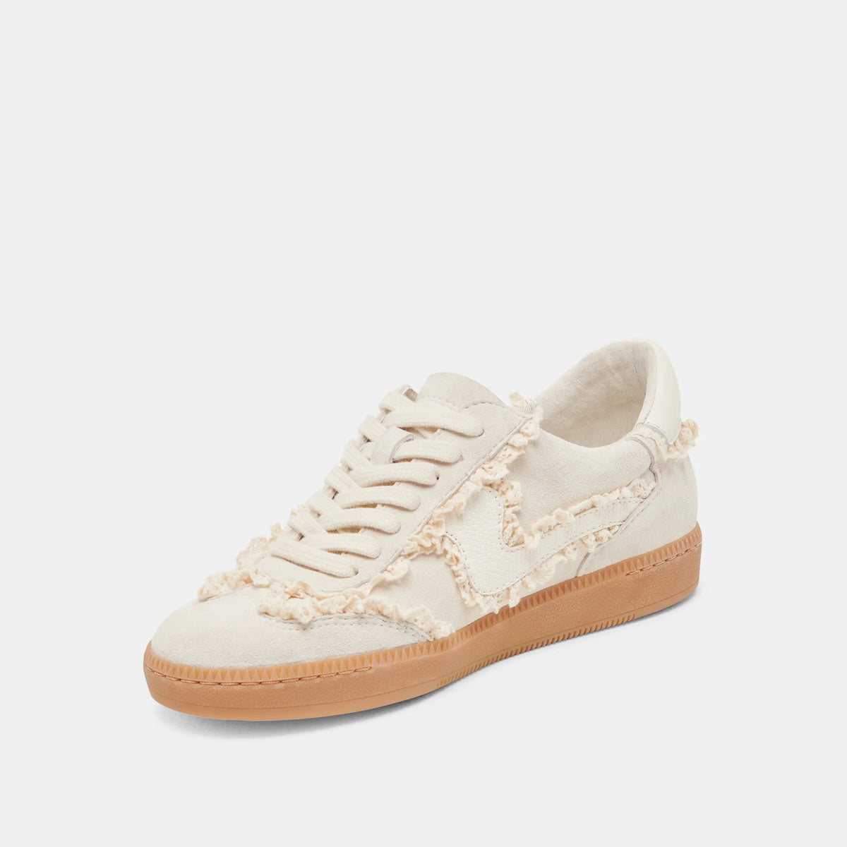 Notice Lace Sneaker in Ivory