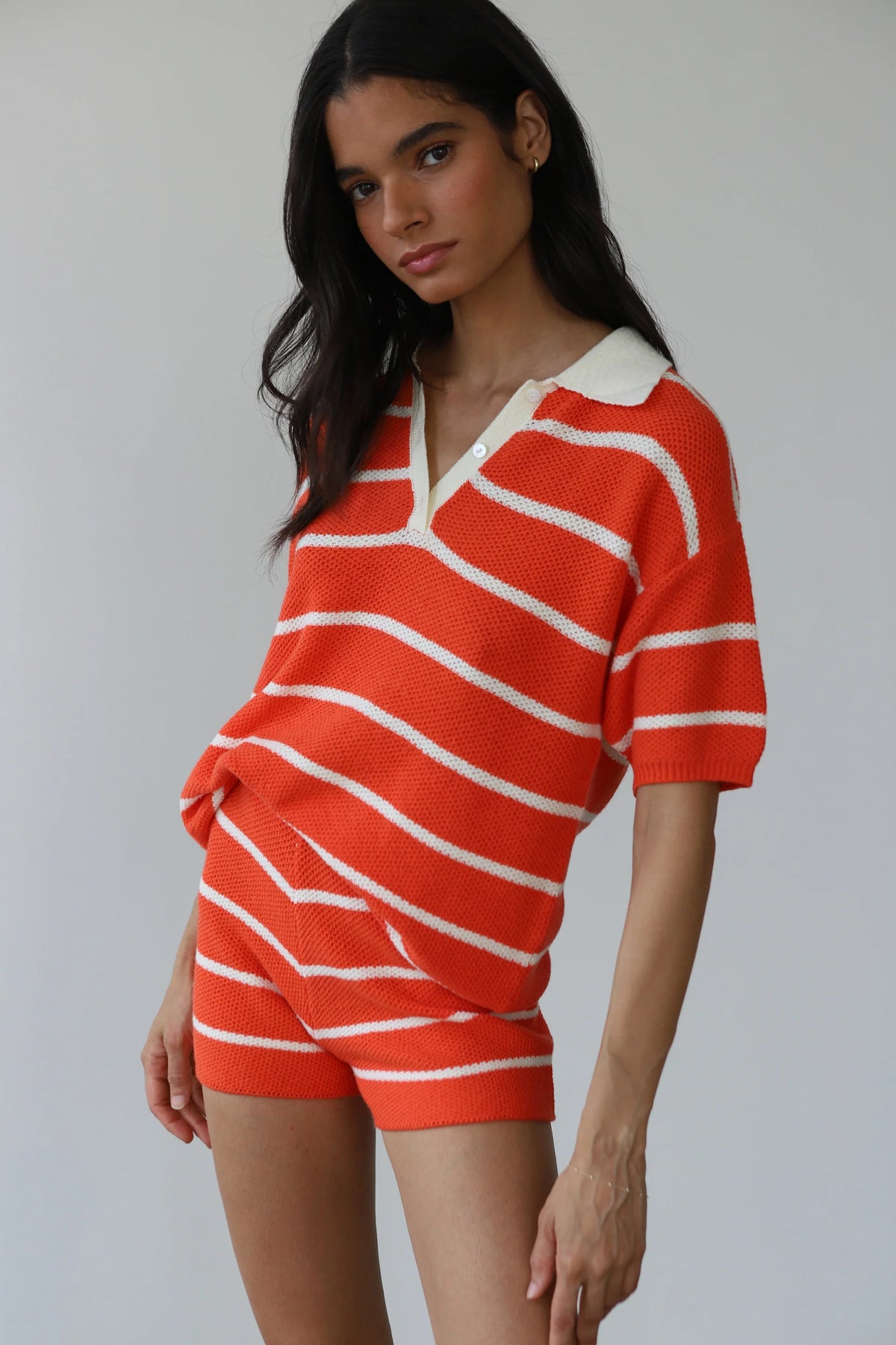Doris Oversized Polo by Callahan at waterlilyshop.com