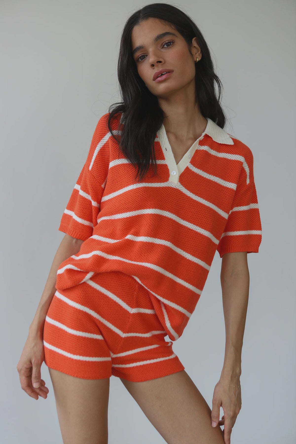 Doris Oversized Polo by Callahan at waterlilyshop.com