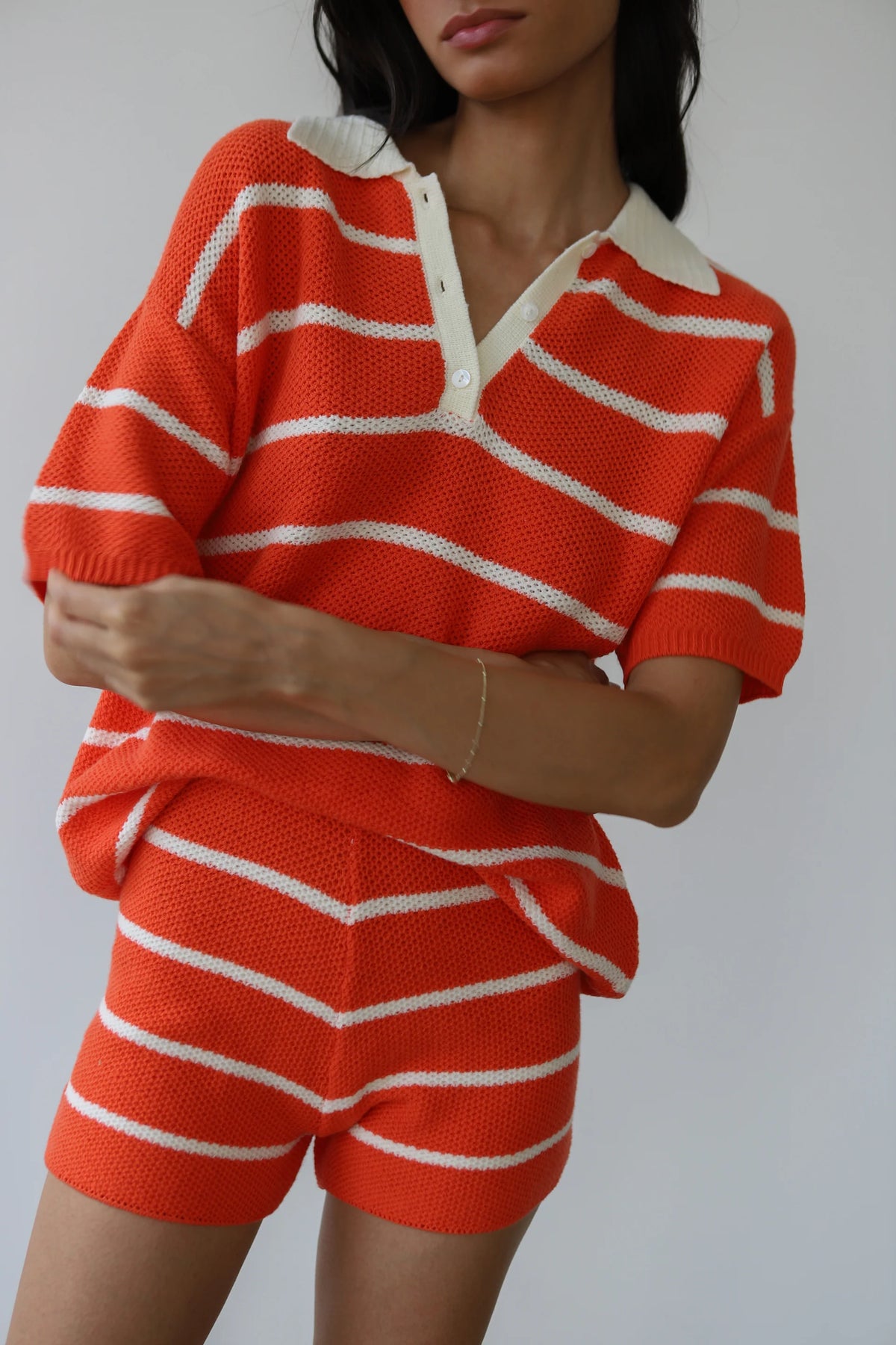 Doris Oversized Polo by Callahan at waterlilyshop.com
