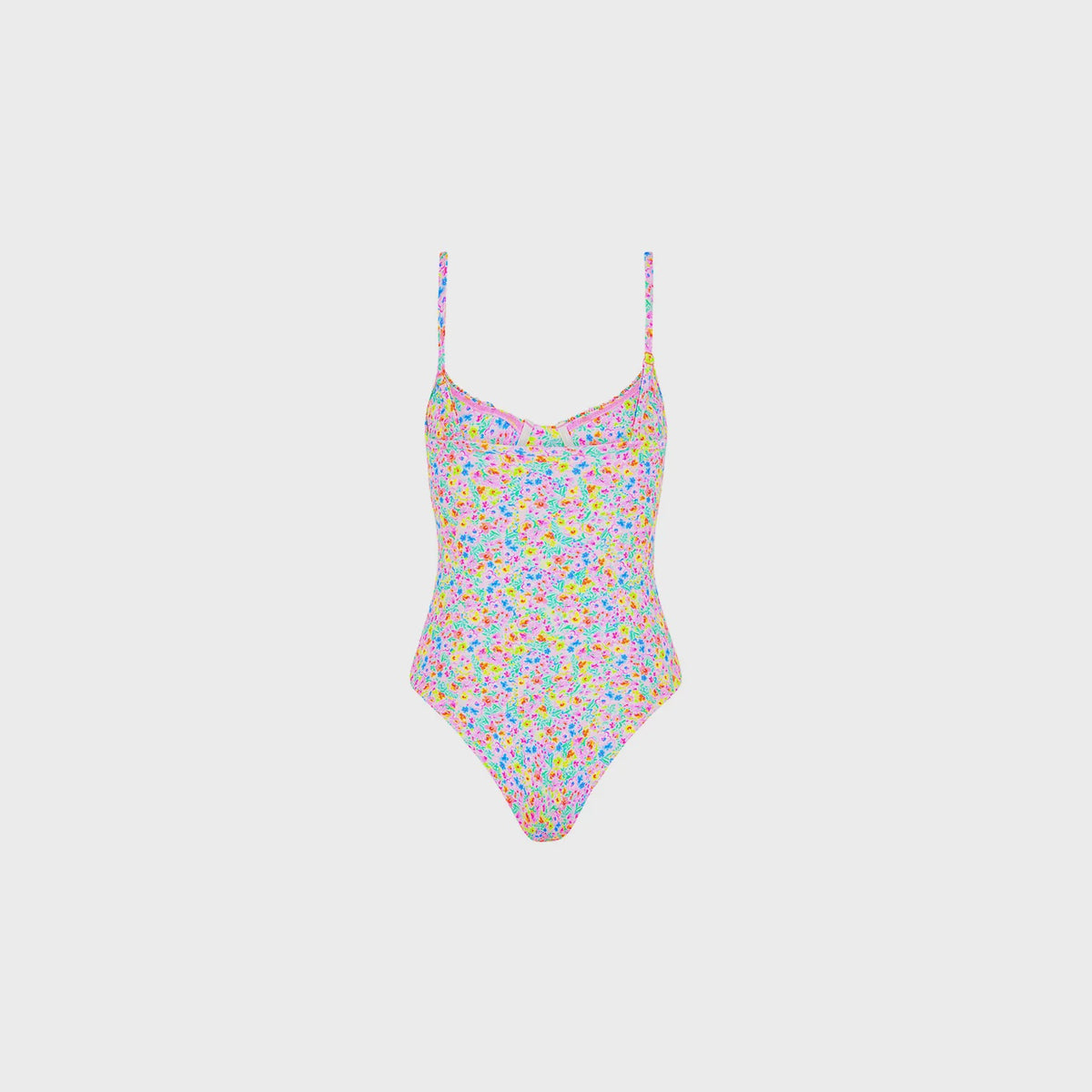 Kulani kinis Double Ruffle One Piece in Moonflower at waterlilyshop