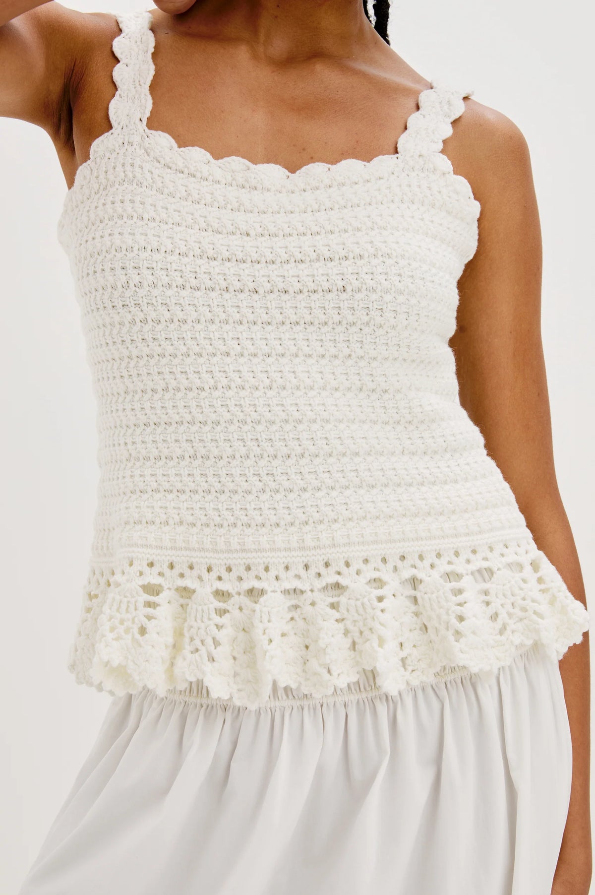 Estefania Top in White by Rails at waterlilyshop.com