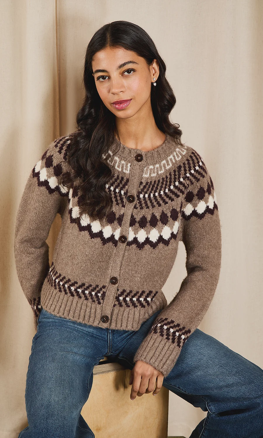 Esmaria FairIsle Cardigan