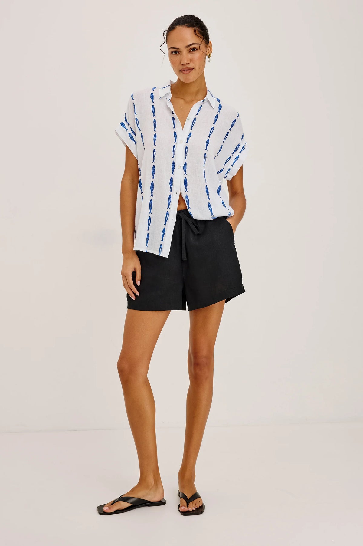 Farrah Top in Sardines