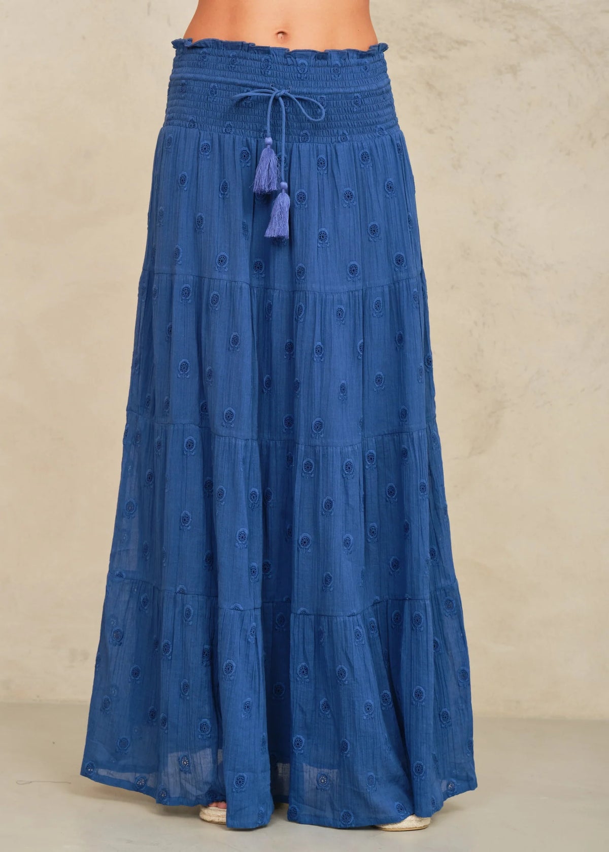 Frani Emb Maxi Skirt from Mabe