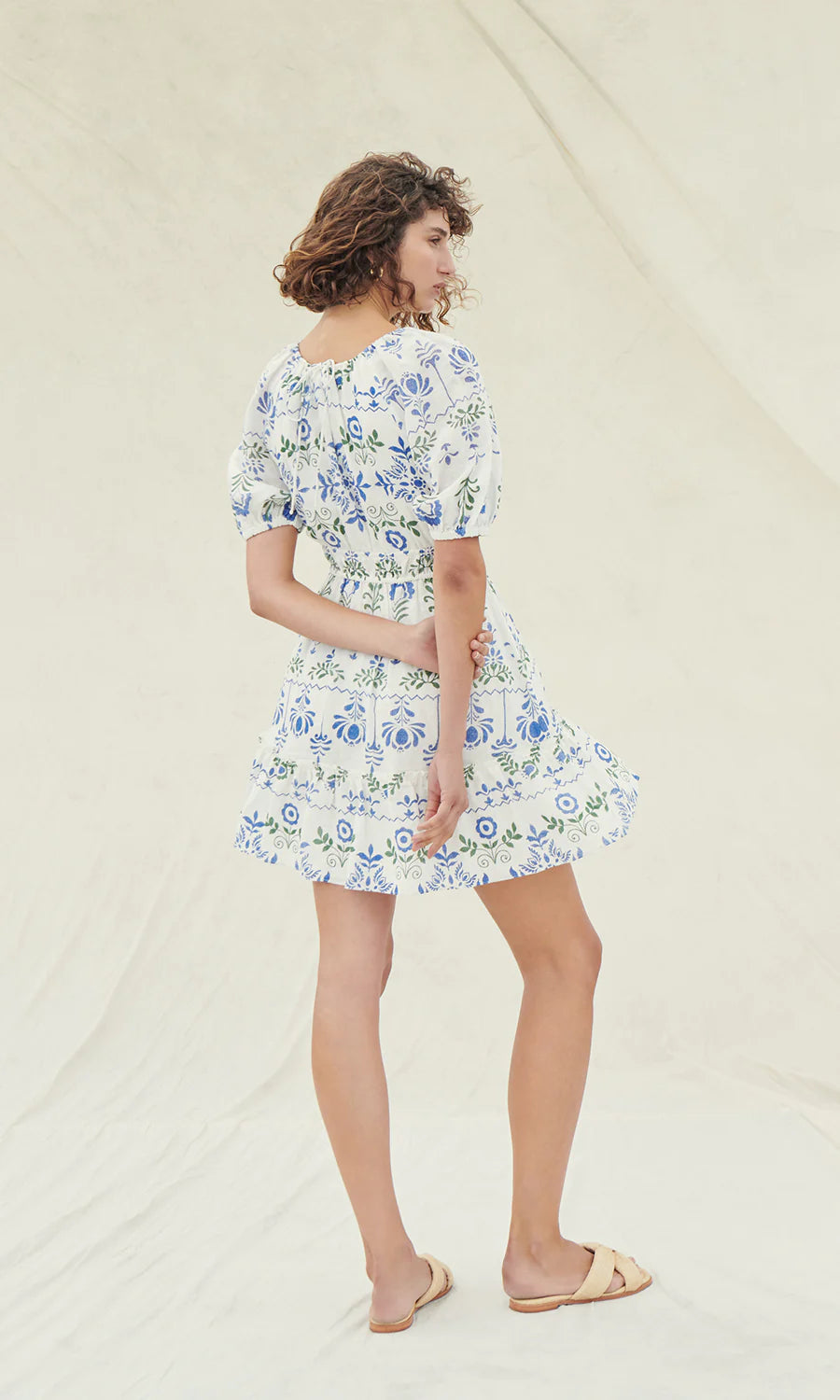 Gracey Floral Mini Dress by Saylor at waterlilyshop.com