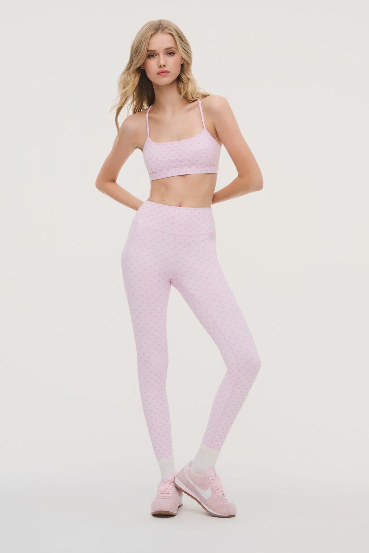 Highland Mauve Legging in Mauve Mist