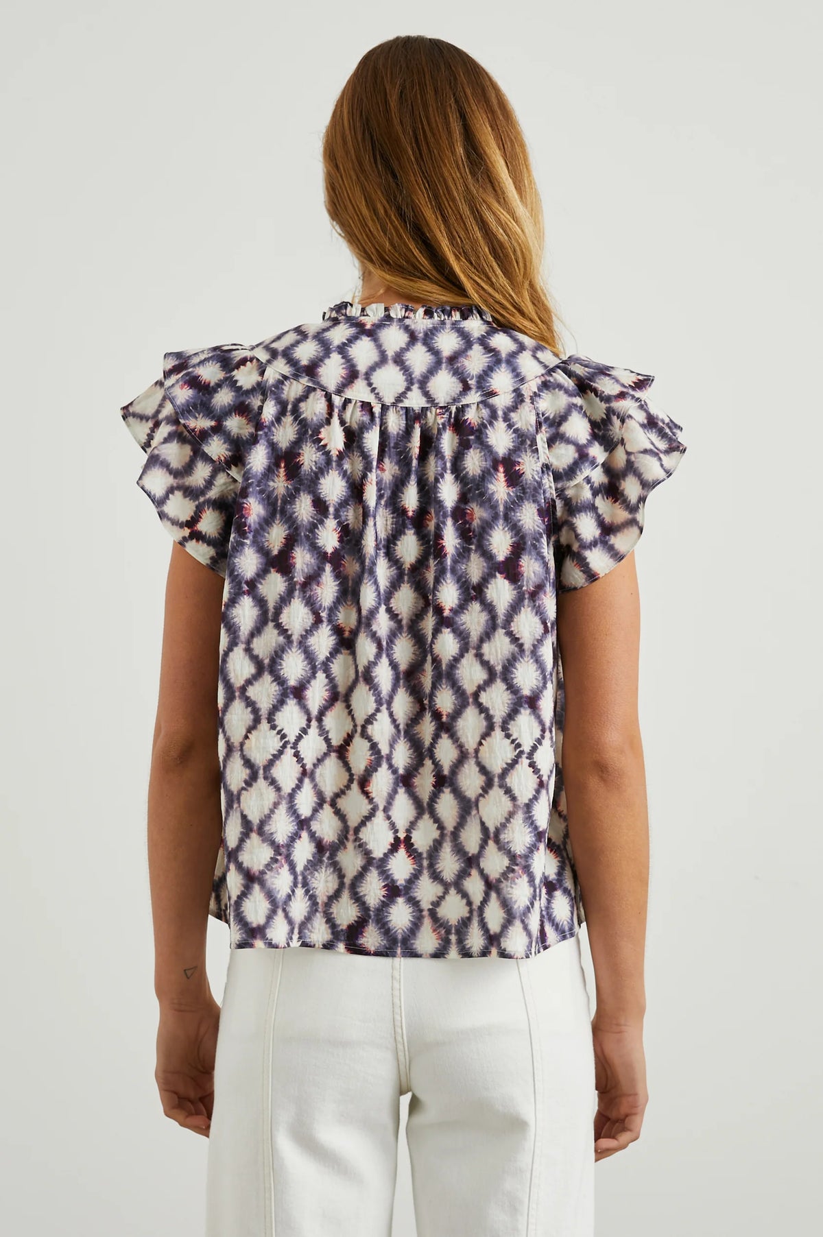 Calista in Iris Shibori