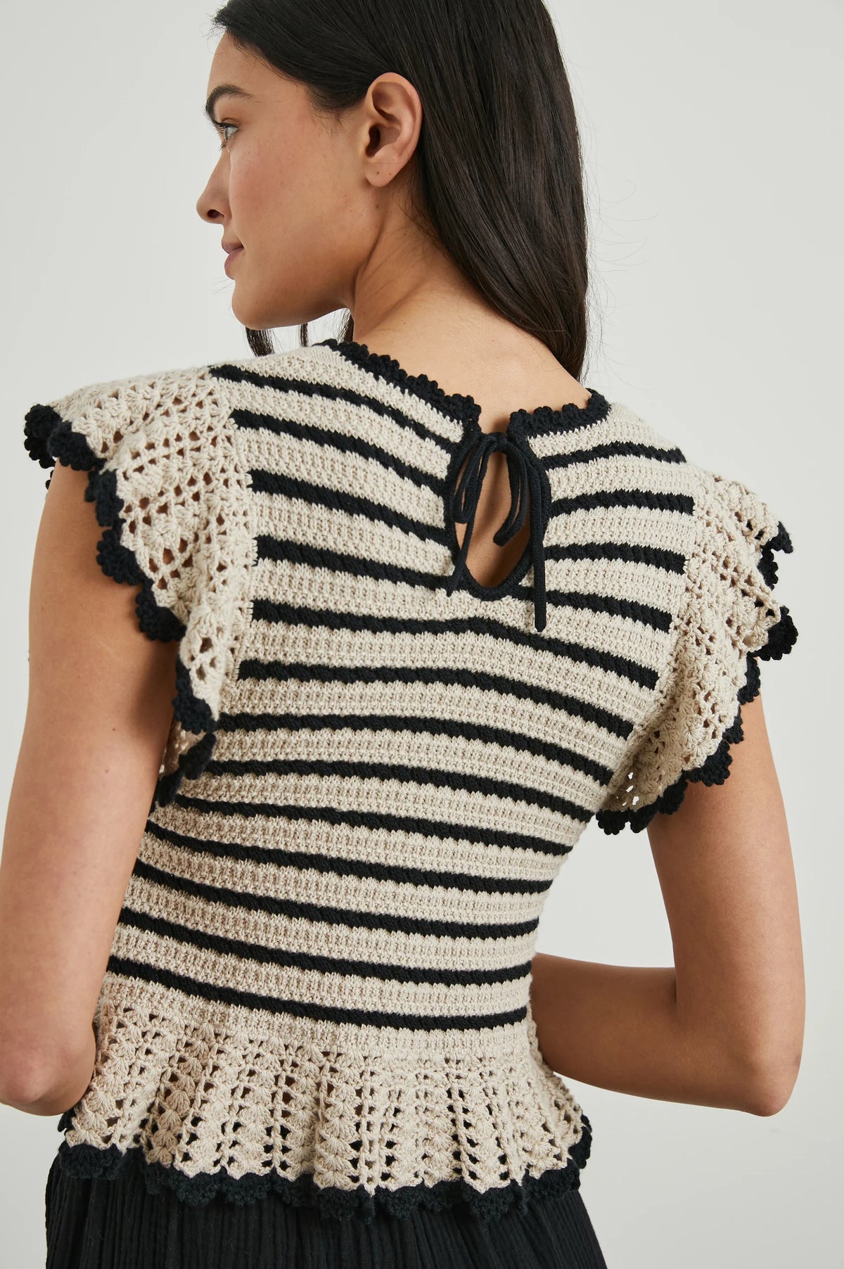 Coen Knit in Oatmeal Black