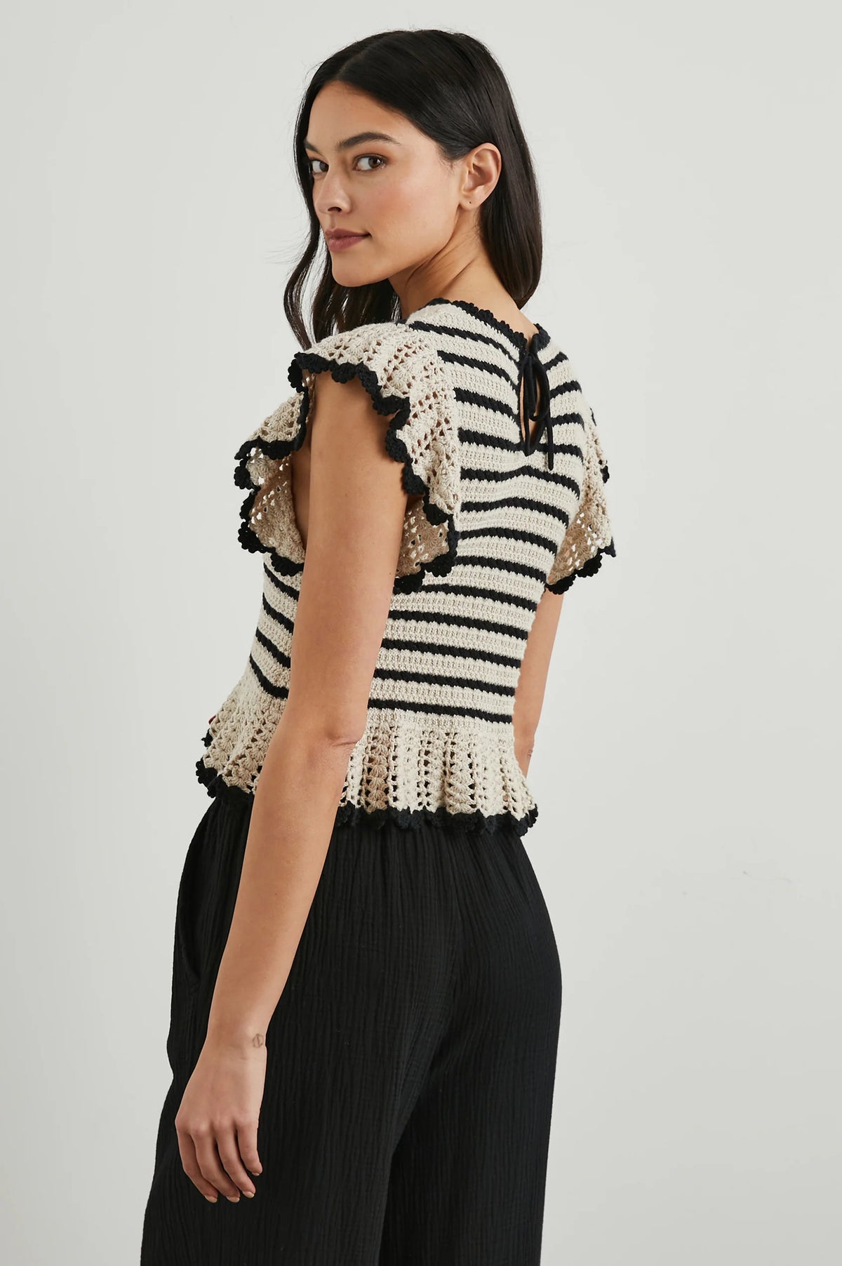 Coen Knit in Oatmeal Black