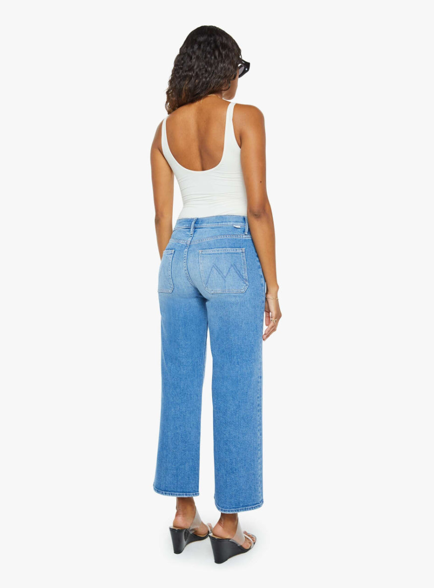Patch Pocket Maven Ankle in Avant Gardner