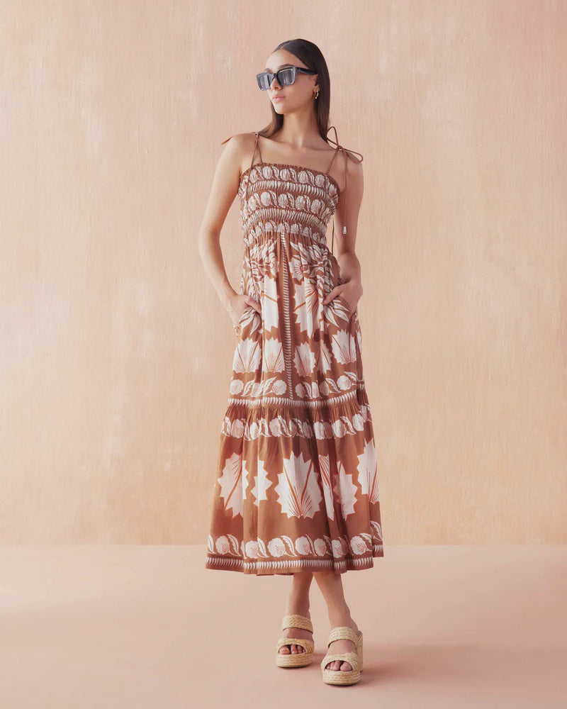 Adley Maxi in Marla Cardamom