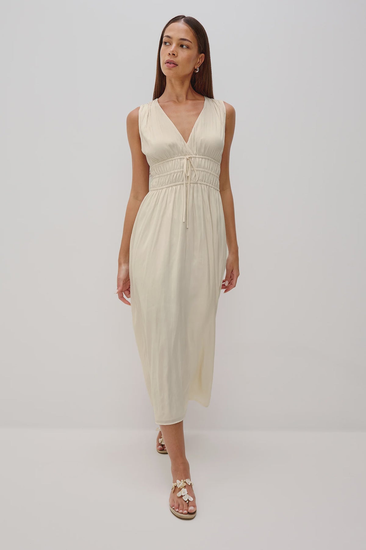 Lilith Dress in Ivory