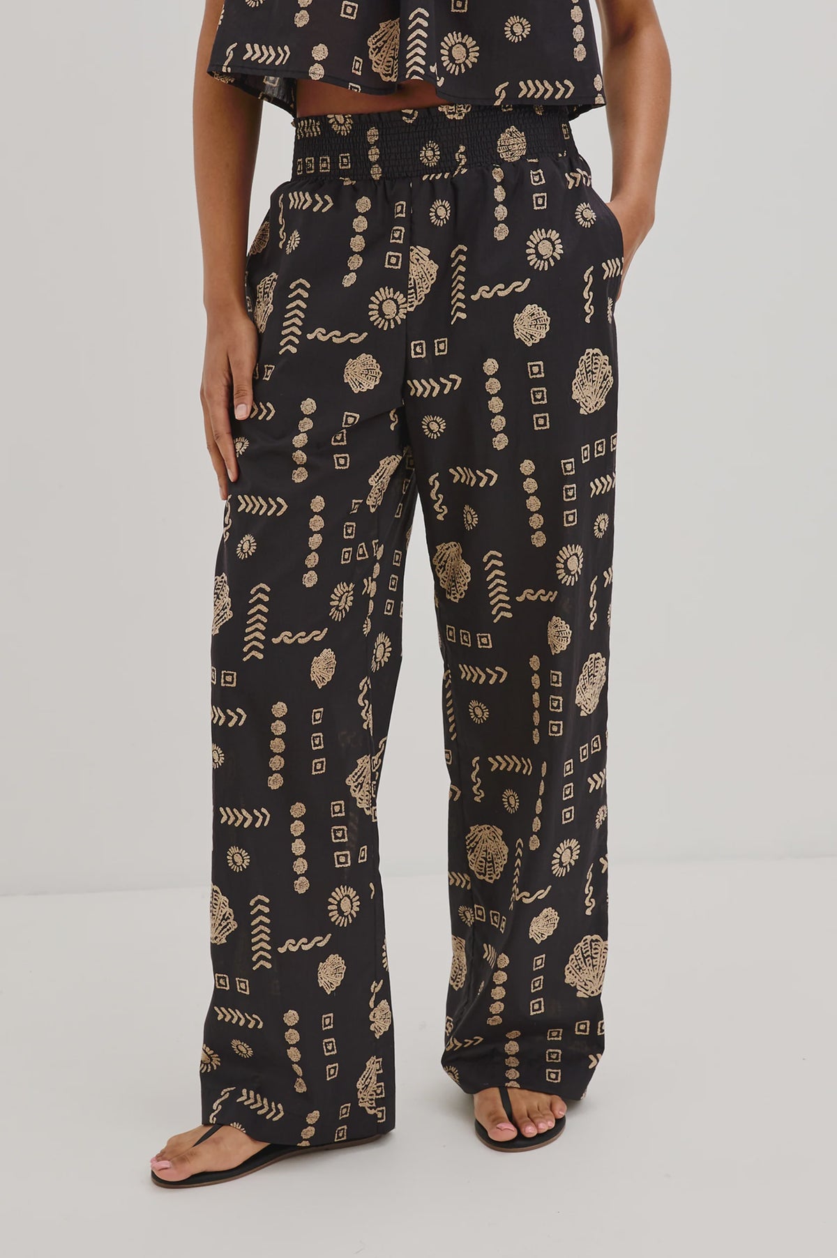 Brendon Pants in Beach Shells