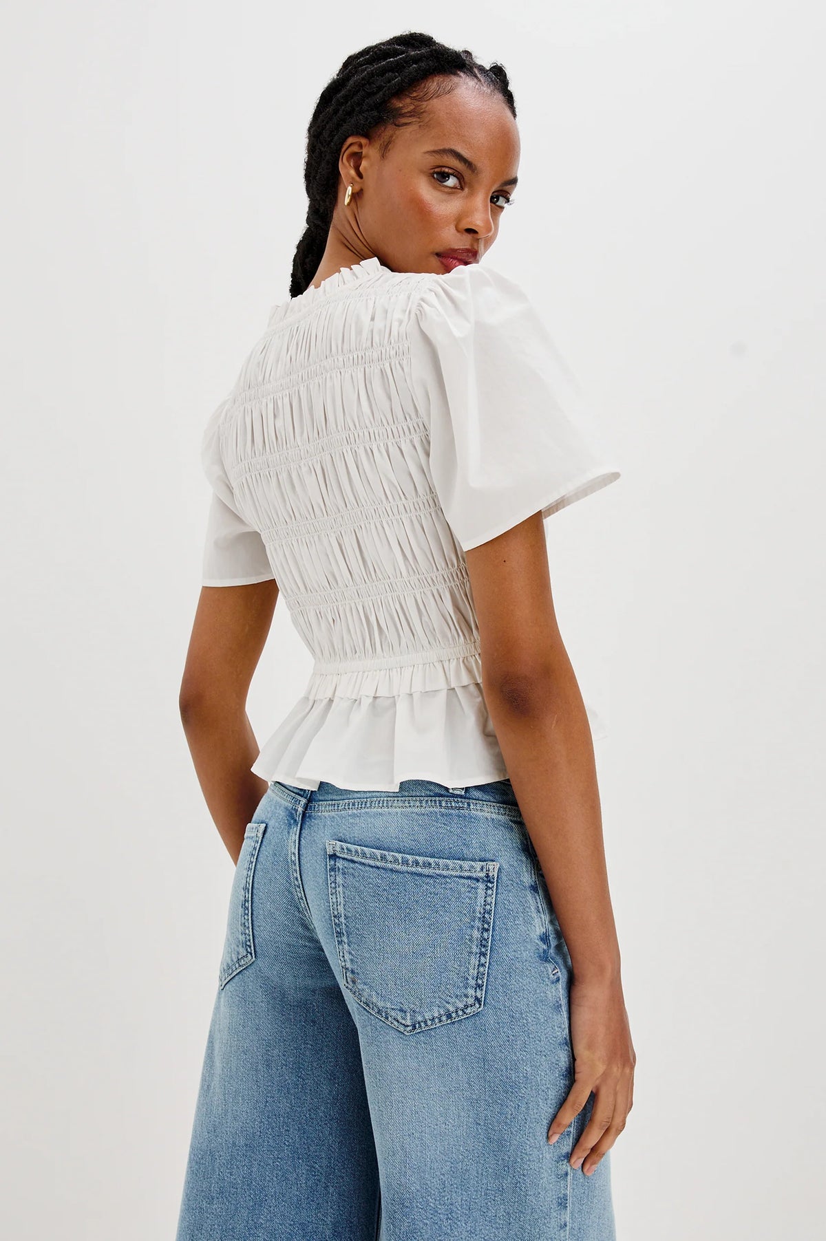 Portia Top in White
