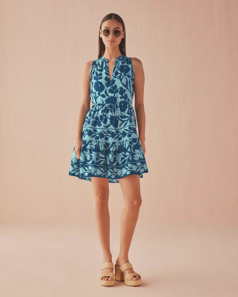 Elsie Mini Dress in Lolita Harbor