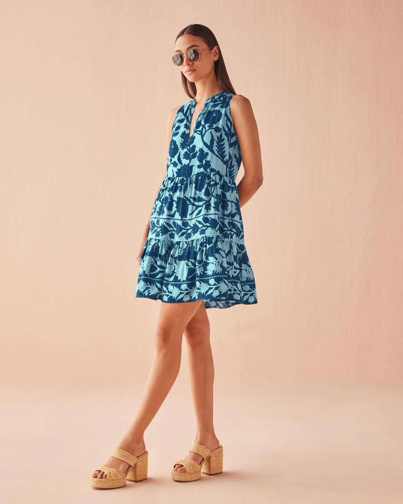 Elsie Mini Dress in Lolita Harbor