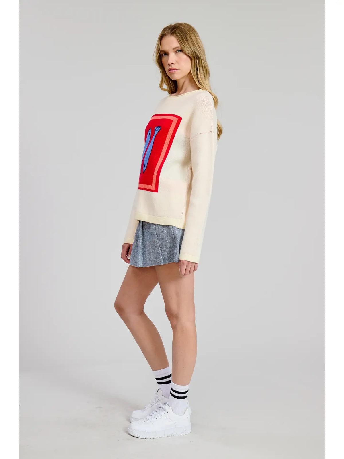 Sardine Crew Neck Sweater
