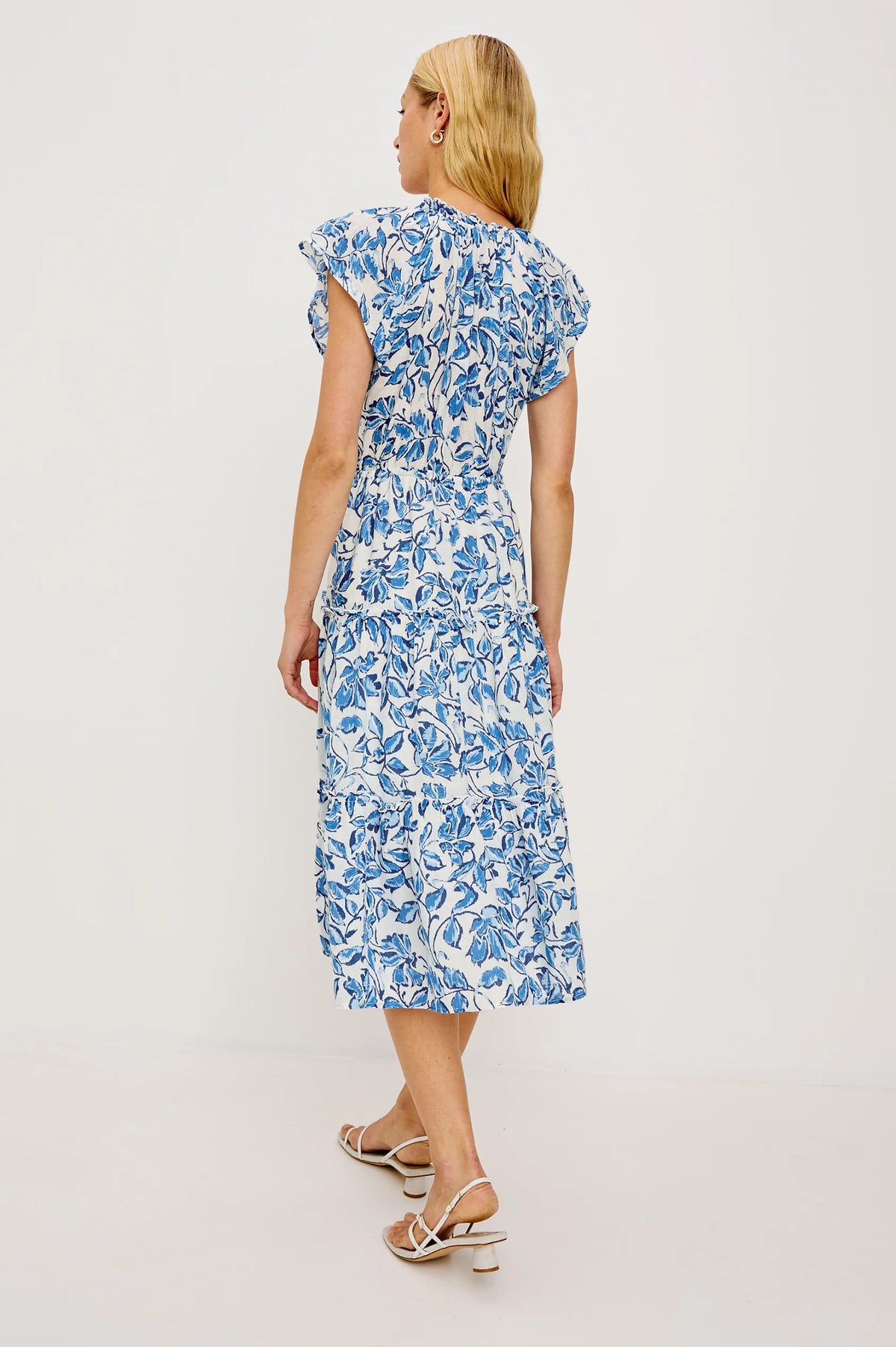 Juni Dress in Azure Jasmine