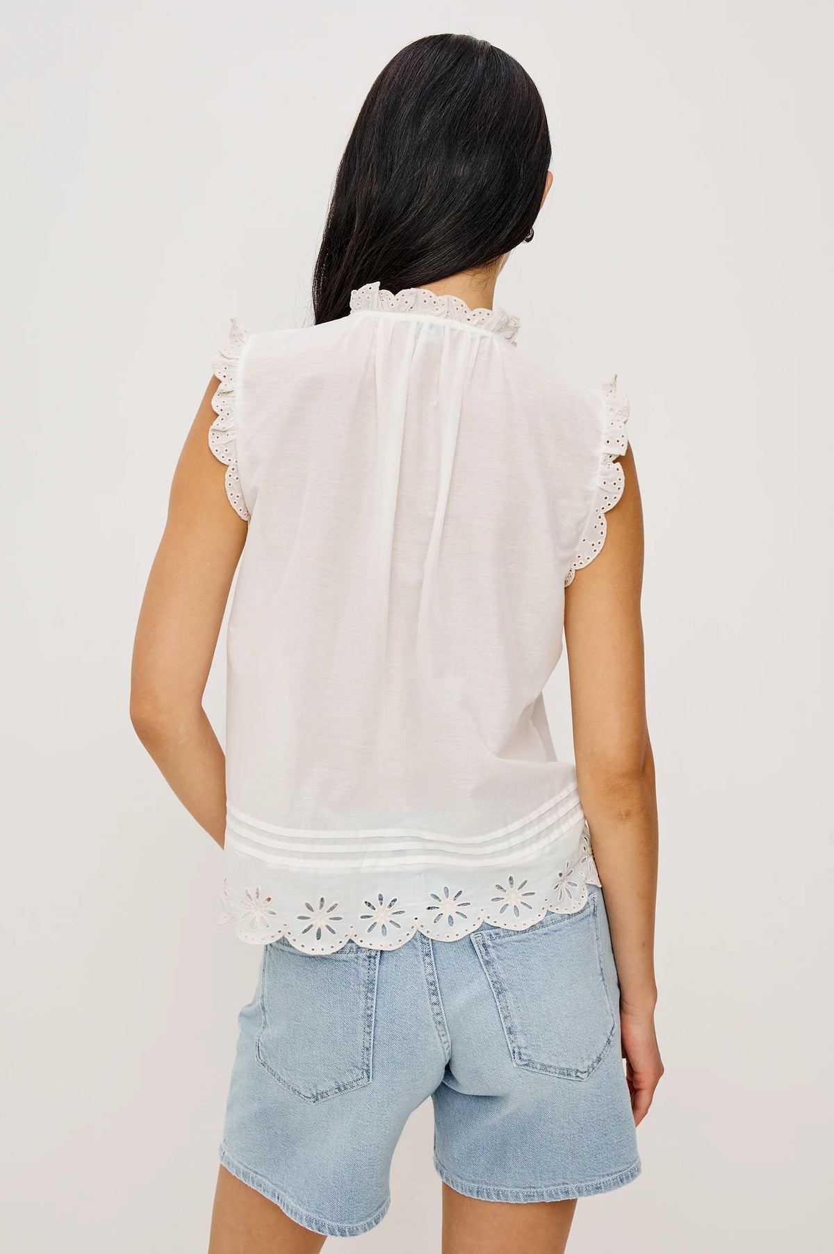 Avery Top in White