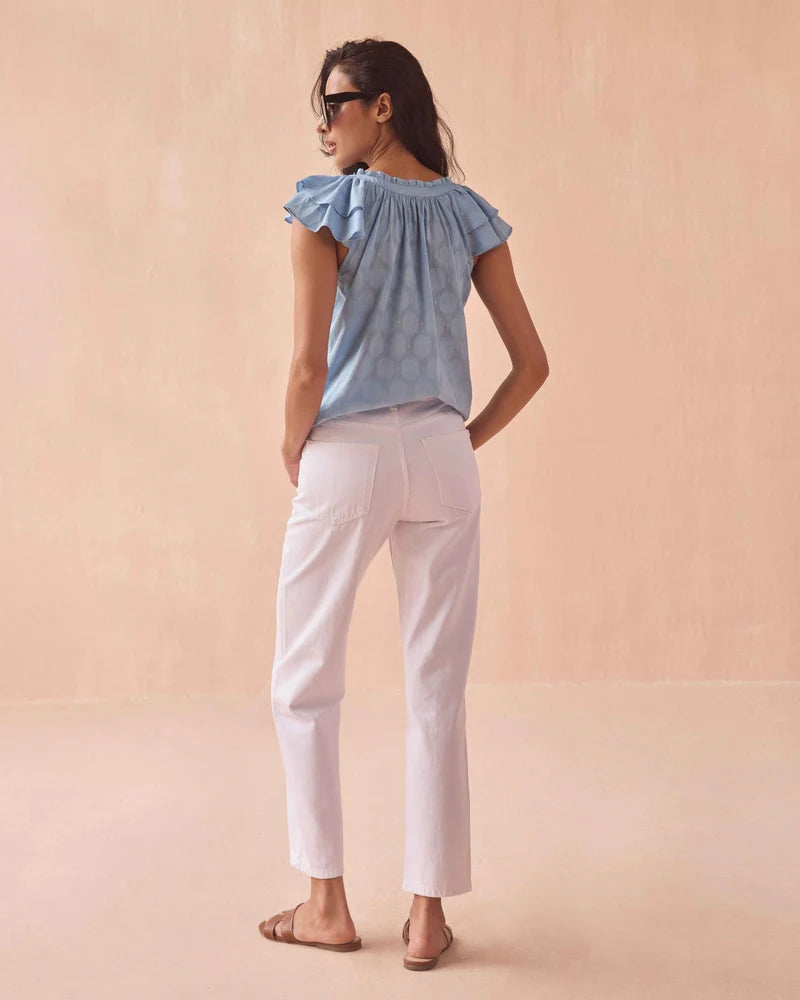 Wilora Blouse in Tate Hydrangea