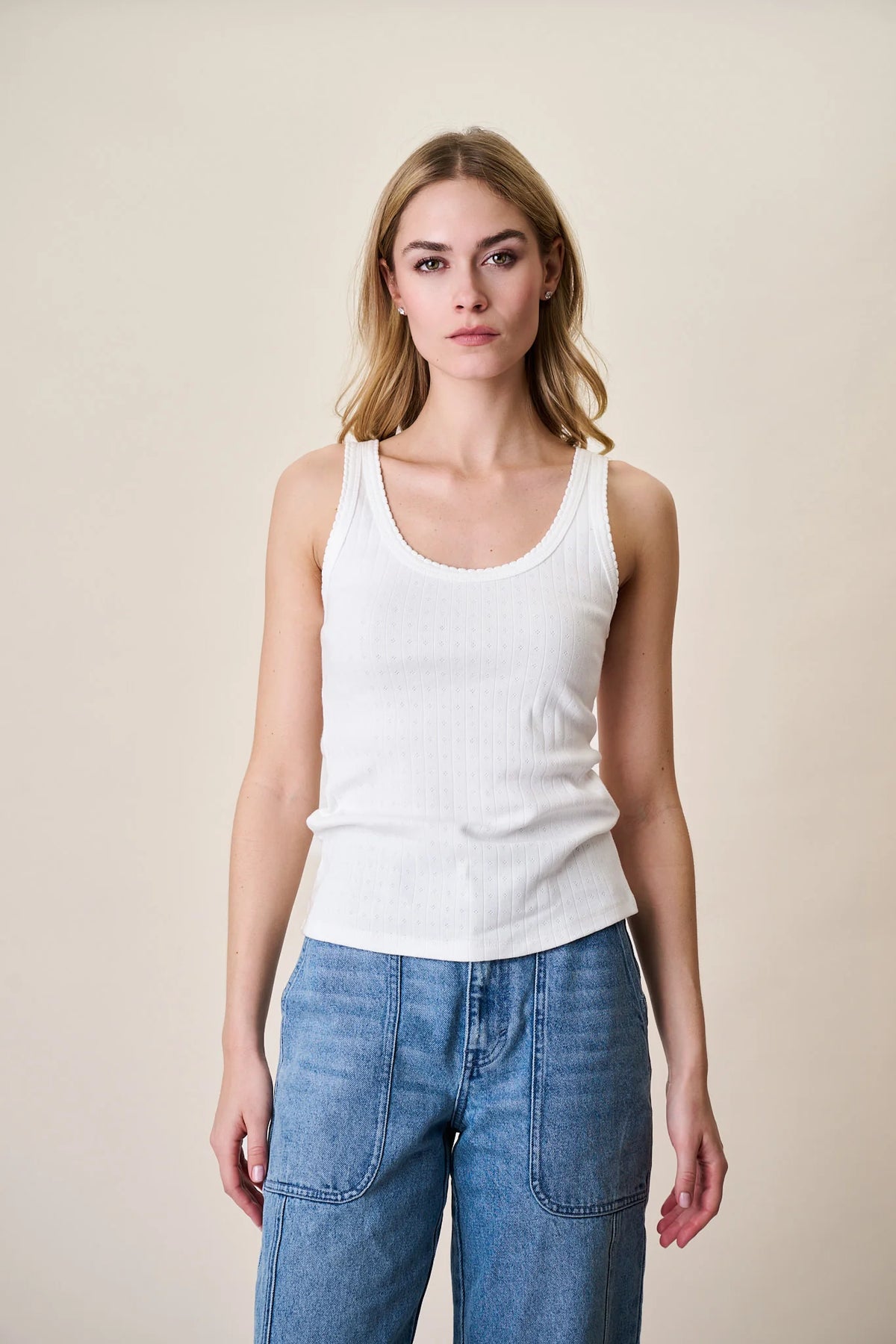 Marea Pointelle Tank