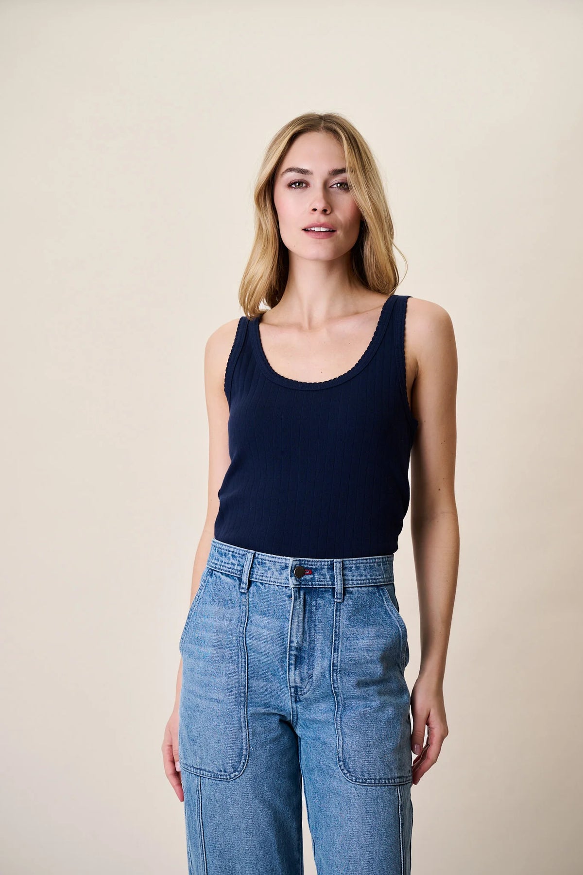 Marea Pointelle Tank