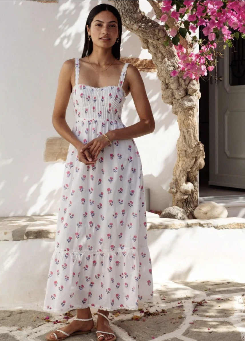 Malibu Dress in Jaipur Ditsy