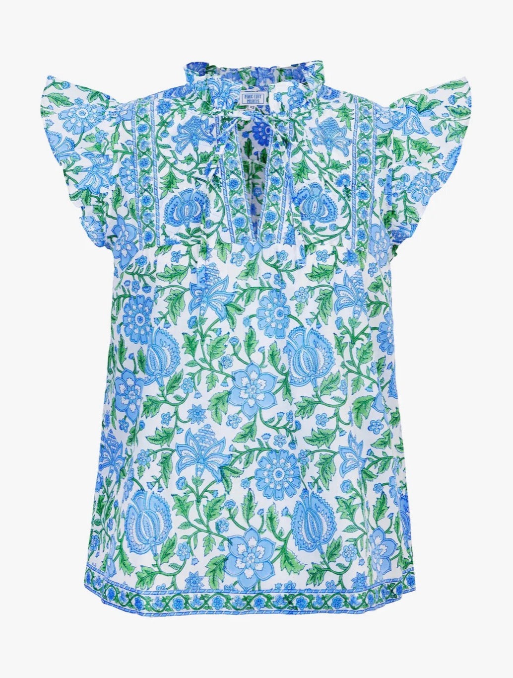 Nettie Blouse in Meadow Chintzf