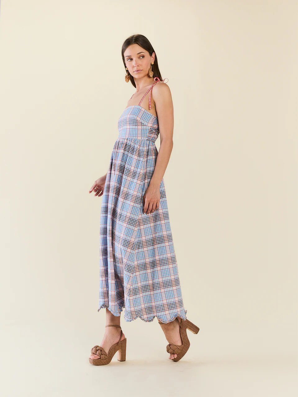 Gavin Harbor Plaid Dress